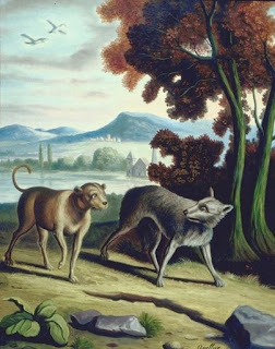 Fábula De Esopo O Lobo e o Cão