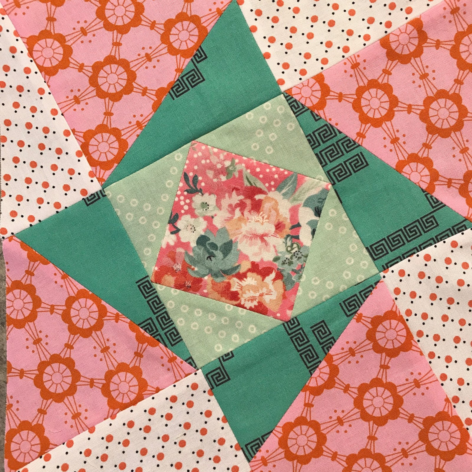 Sew Some Sunshine Delilah Quilt Block 8