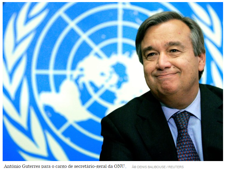 Espaço das Palavras 6out2016 António Guterres aclamado Secretário Geral da Espaço das Palavras 6out2016 António Guterres aclamado Secretário Geral da