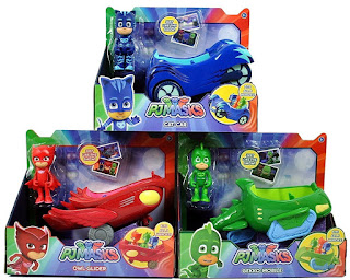 Disney Junior PJ Masks Mobile Vehicles, PJ Masks 3 Mobile Vehicles Bundle pj masks mobile vehicle, PJ Masks Cat Car, PJ Masks Owl Glider, PJ Masks Gekko Mobile