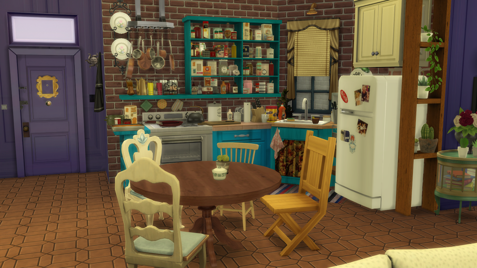pescasim the sims 4 friends the apartment