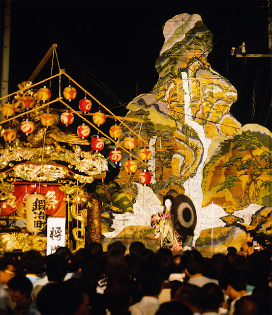 Yama-age Matsuri (making float like mountain), Nasukarasuyama City, Tochigi Yama-age Matsuri (making float like mountain), Nasukarasuyama City, Tochigi