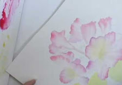 paint watercolor flowers petals flower washes graded creating