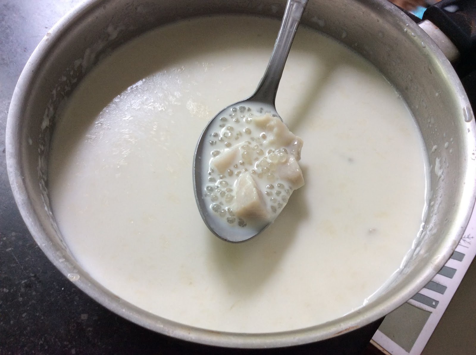 Katchum's Kitchen Tapioca Coconut Milk Taro Dessert