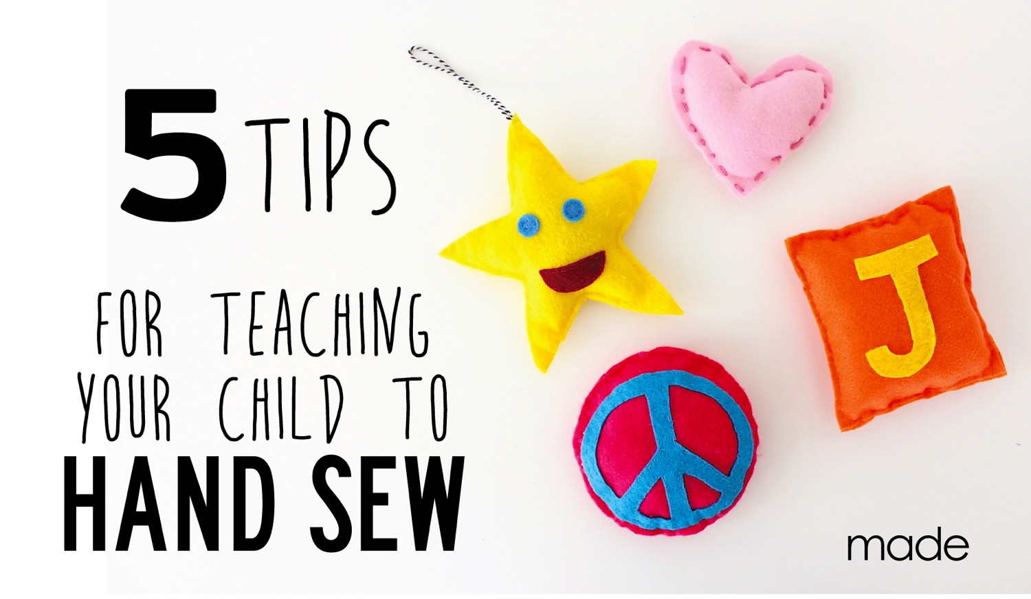 Teach Hand Sewing - MADE EVERYDAY