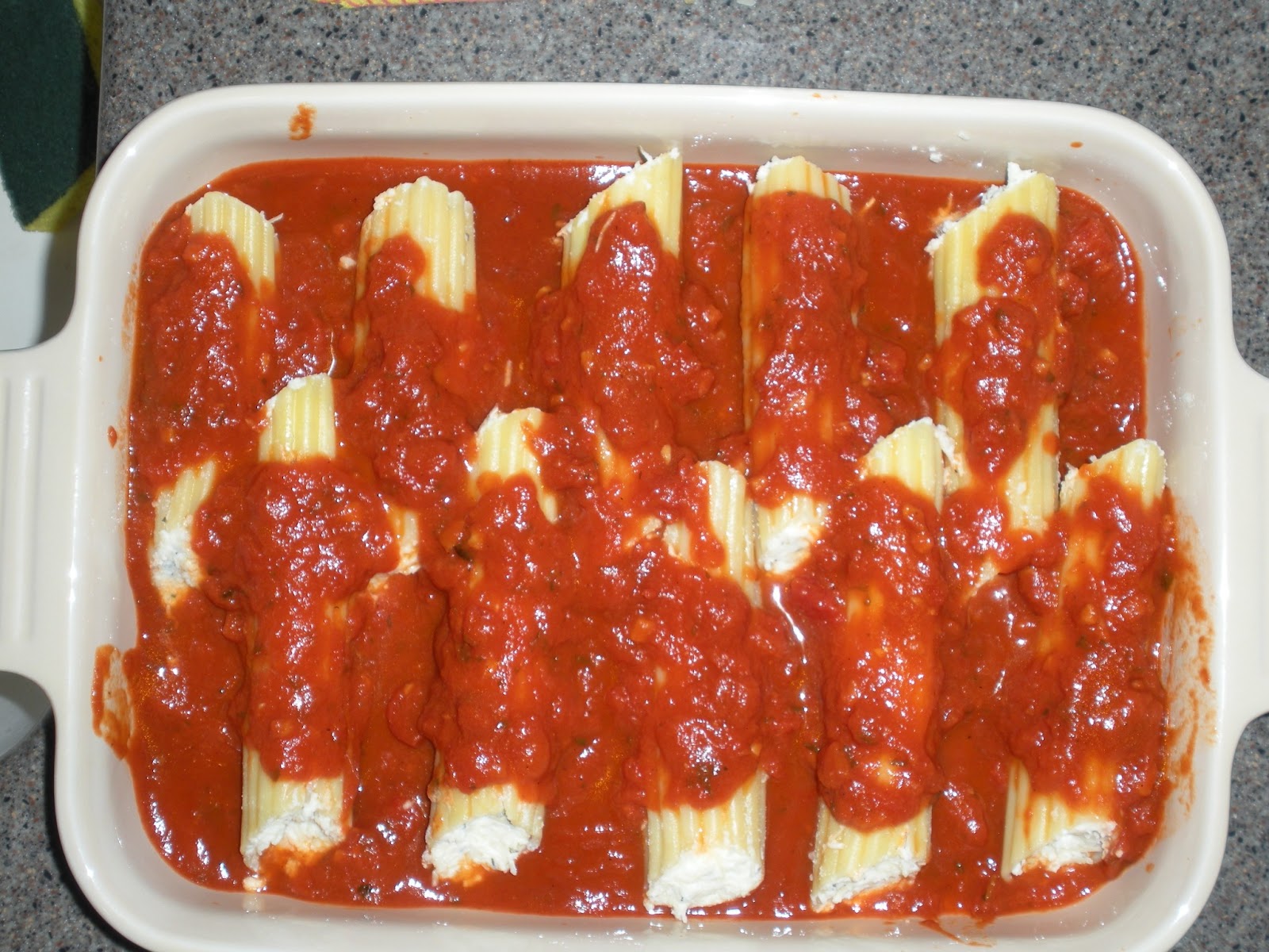 Kendra's Kitchen Creations 3Cheese Manicotti Noodles
