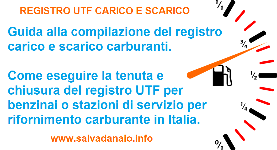 registro di carico e scarico carburanti