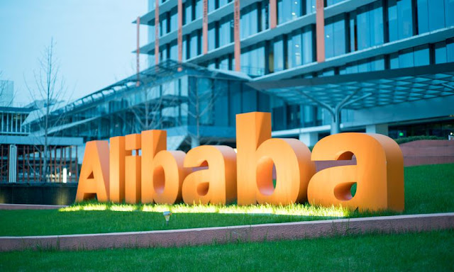 O gigante de comércio eletrônico chinês Alibaba superou as previsões de receita do quarto trimestre.