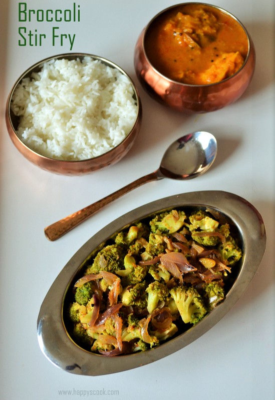 Broccoli Stir Fry Recipe Indian Style Broccoli Stir Fry Broccoli