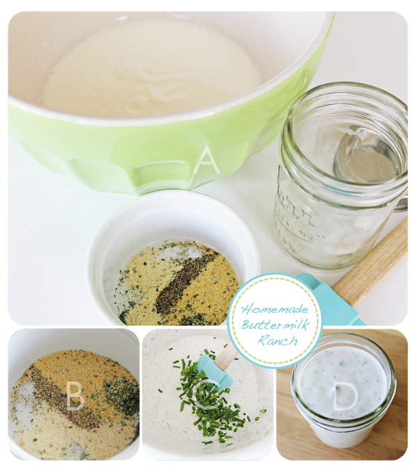 Cupcake With Character {Recipe} Homemade Buttermilk Ranch Dressing
