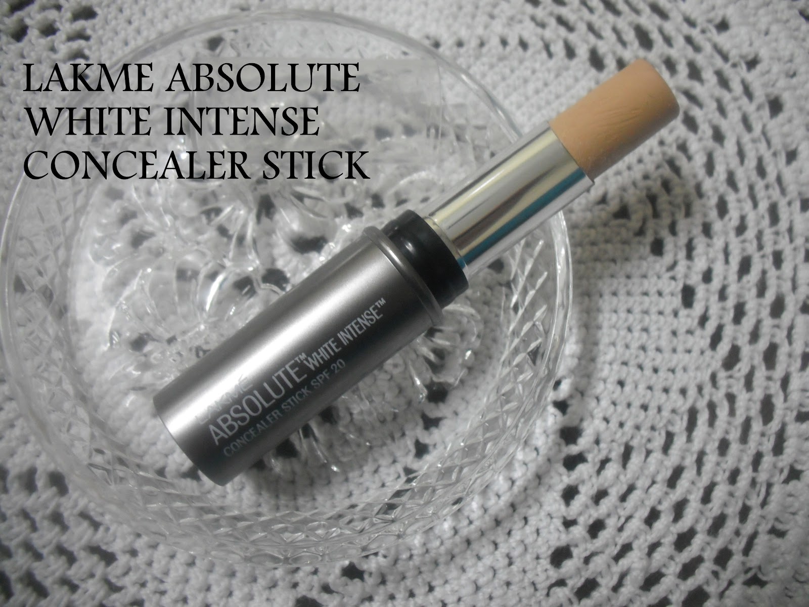 Vivacious Flair Lakme Absolute White Intense Concealer Stick with spf
