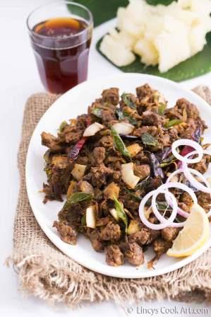 Beef Ularthiyathu| Kerala Beef Fry| Beef Roast ~ Lincy's Cook Art