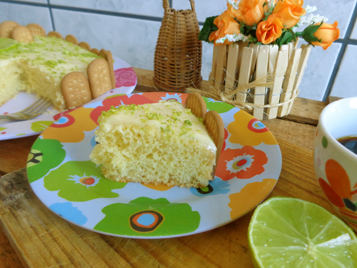 (receita) Bolo de limão com calda especial