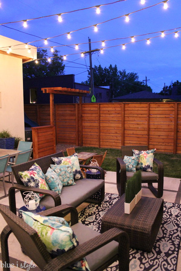 {outdoor style} Early Summer Backyard Tour Blue i Style