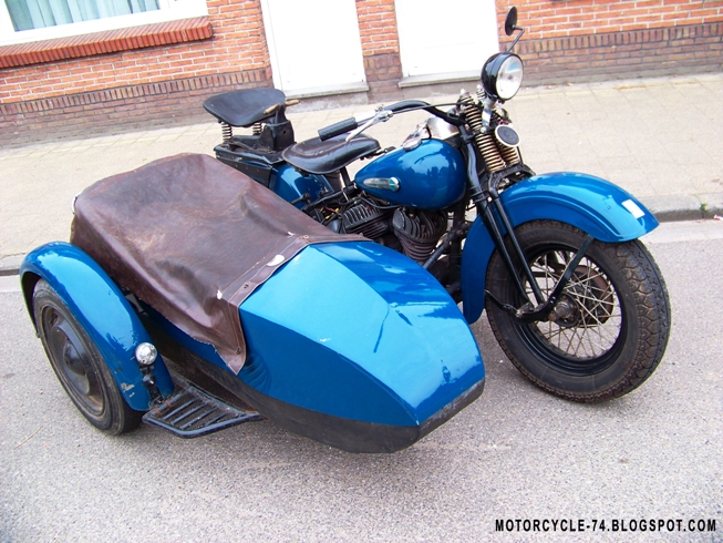 vintage harley davidson with sidecar for sale