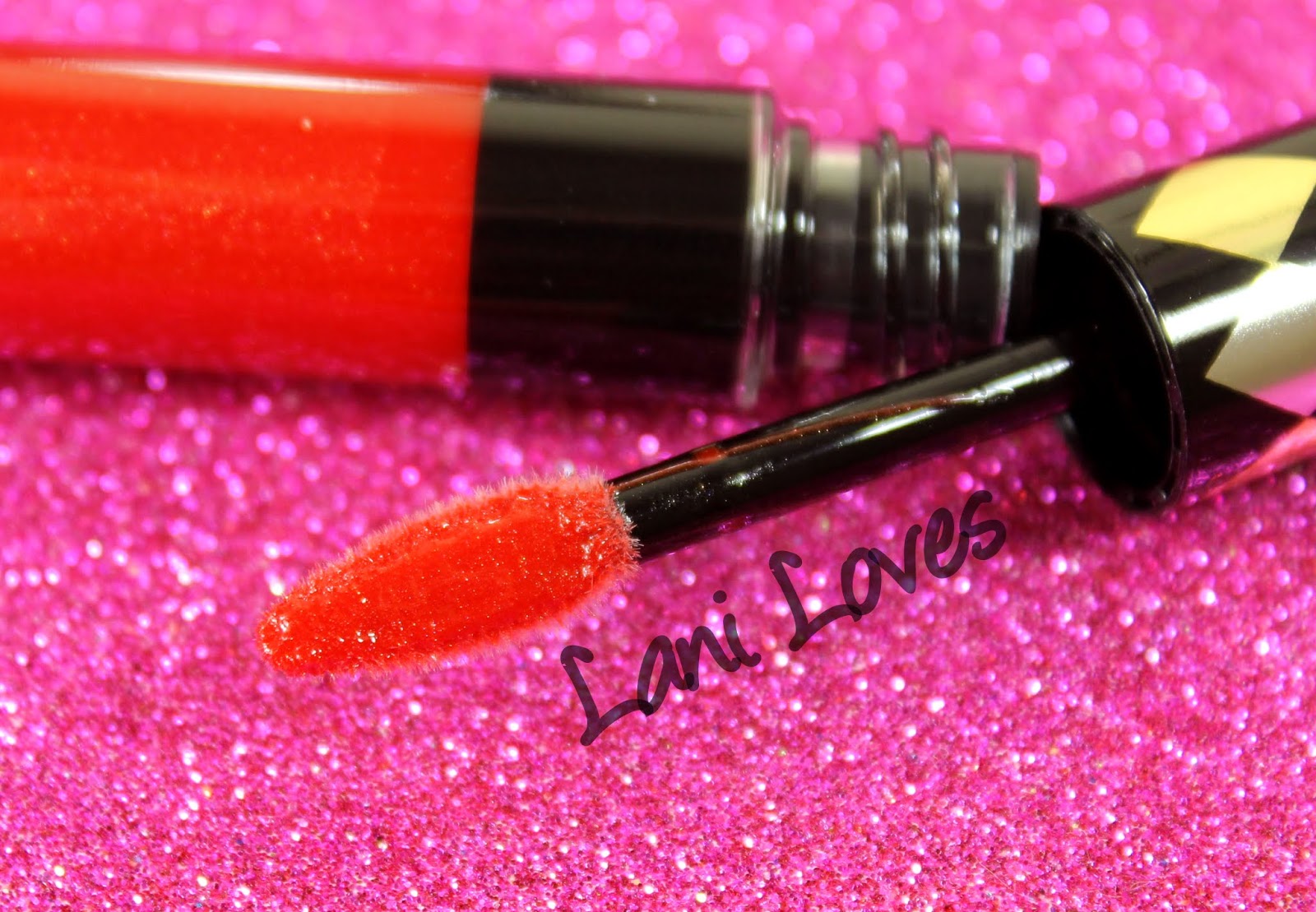 ZA Rich-Glam Liquid Rouge Limited Edition Vivid Red Swatches & Review