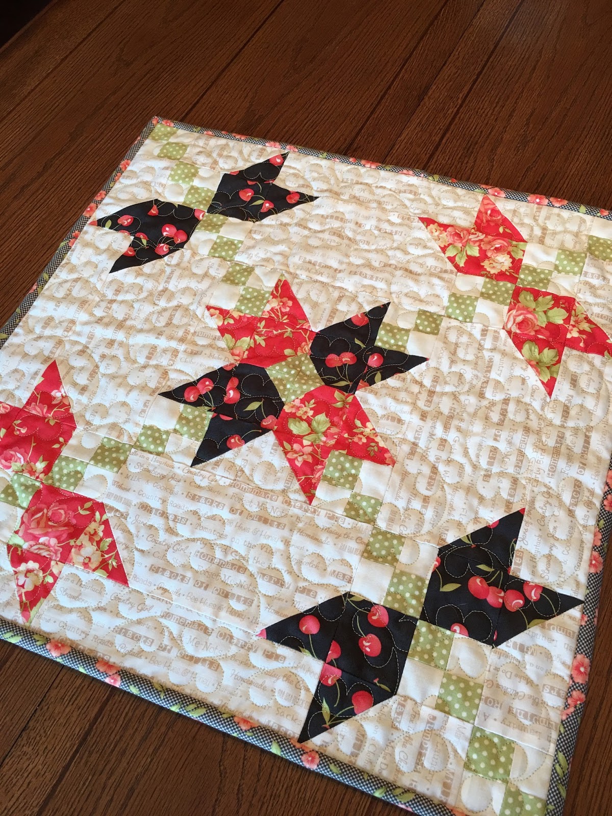 Carried Away Quilting New Pattern Crossing Petals