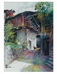 chinese painting landscape techniques watercolor draw library luc vai