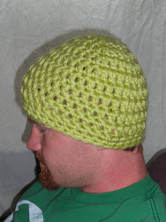 pattern bulky super hat beanie patterns basic yarn crochet brittany cole crafty woman comfortably plenty stretch husband both another very