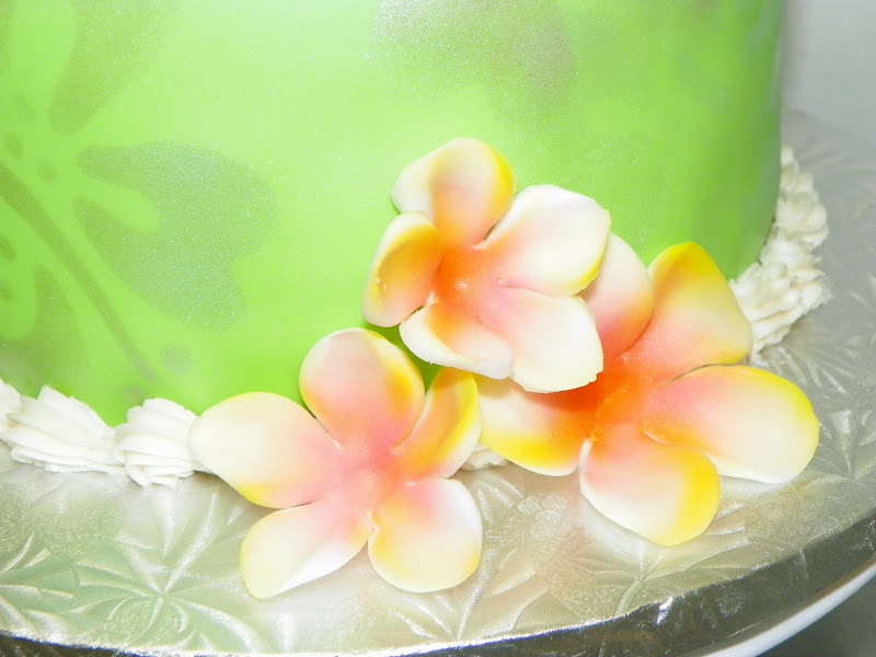 Plumeria Cake Studio Plumeria Birthday Cake