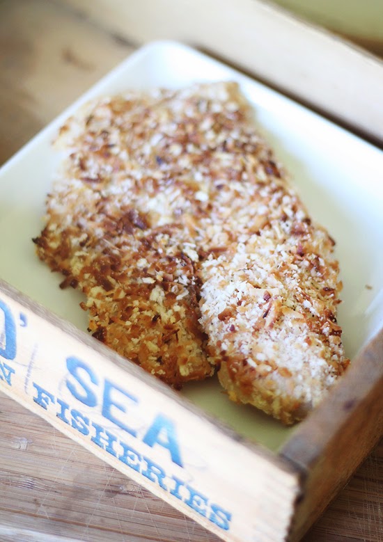 dinner tonight coconut panko sole fillets a Side of Sparkle