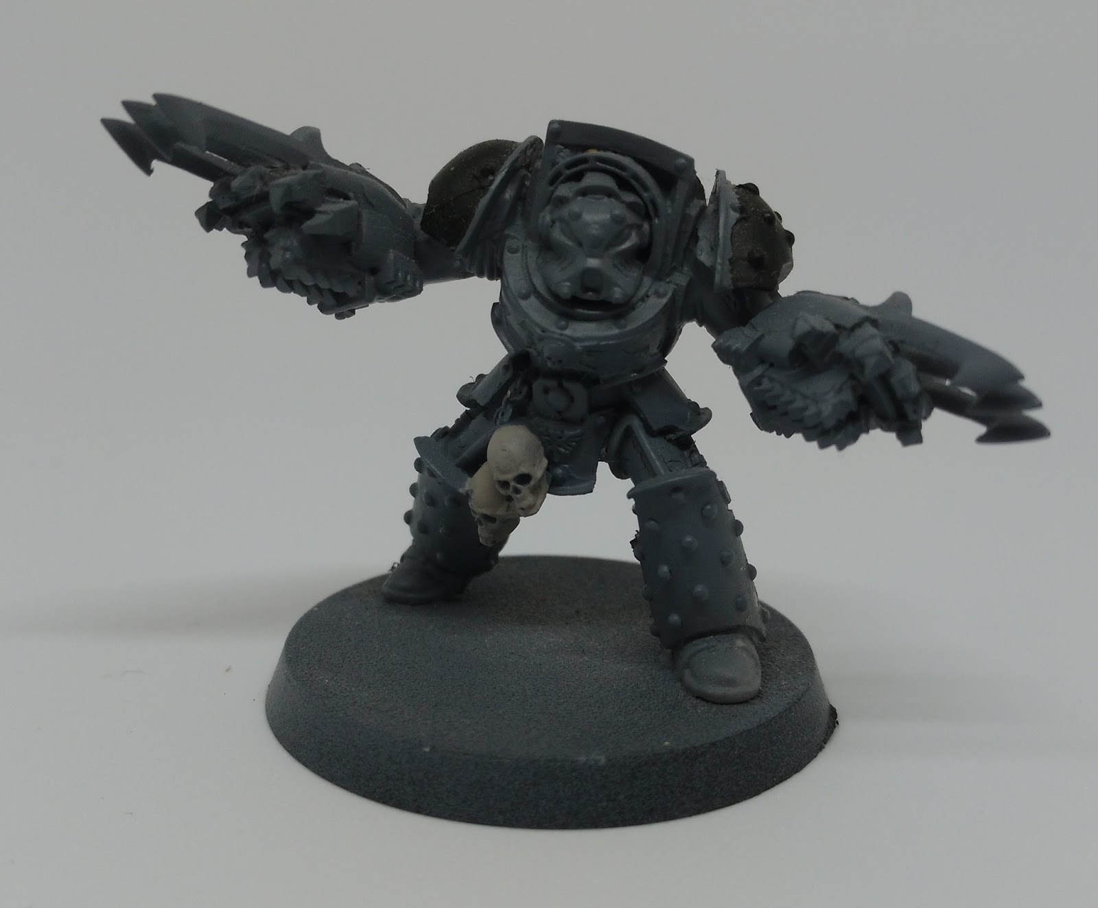 Varchilde's Vault: Power Armoured Painting: The Badab War Blues