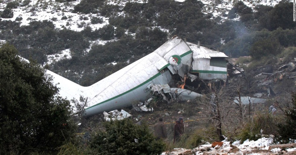 Tragic! Plane Crashes Into Mountain