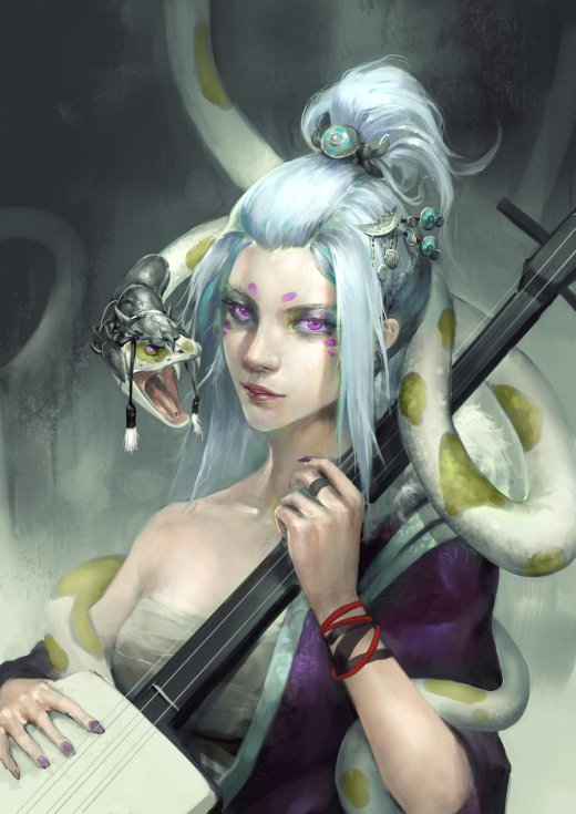 As ilustrações de fantasia para games de Jeff Chen Jeff Chen artstation deviantart arte ilustrações fantasia games