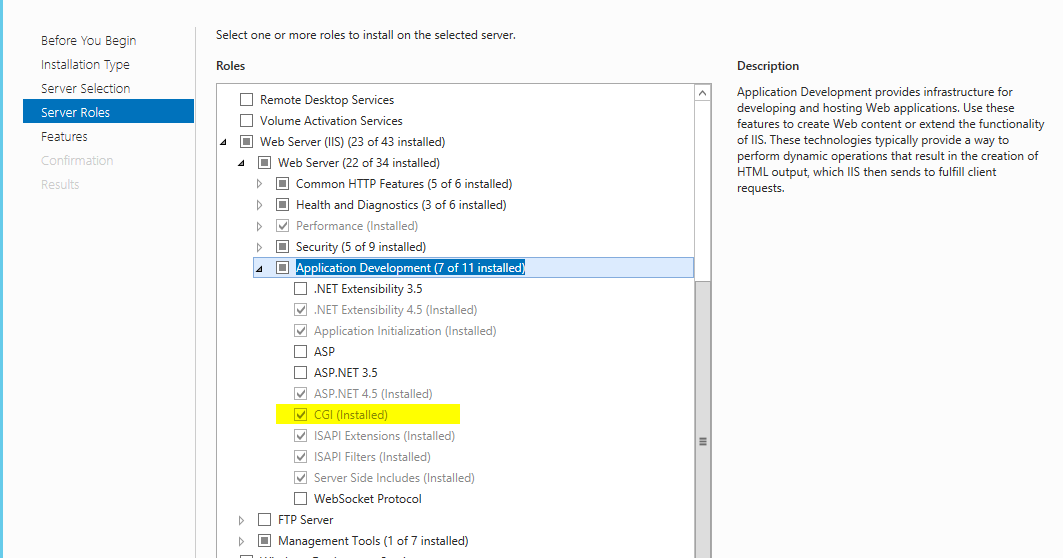 David's World Installing Perl on Windows 2012r2 IIS 8.5