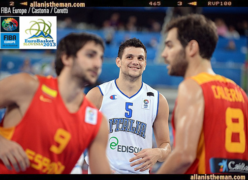 EuroBasket 2013: Italy stuns Spain in OT (Highlights VIDEO)