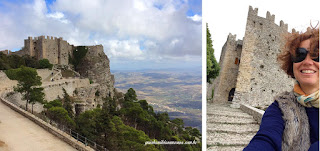 castelo venus erice guia brasileira roma - Trapani, o sal e o vinho.