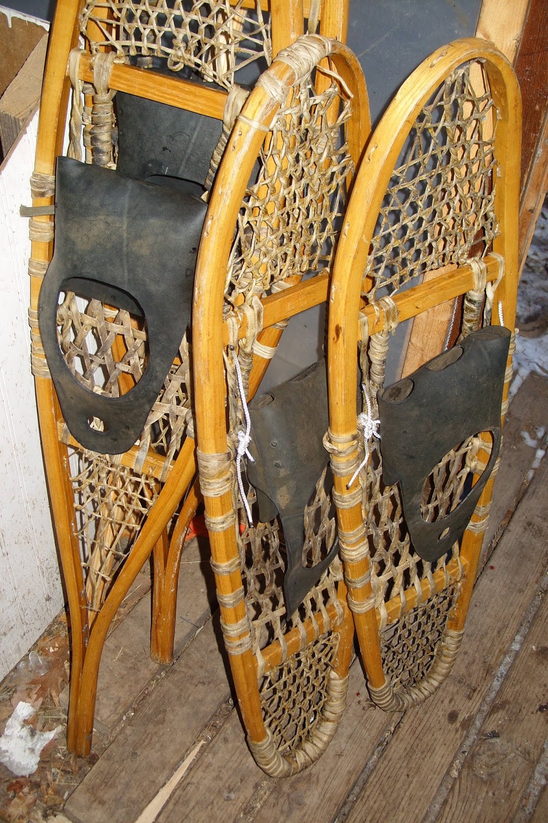 Forest House Farm DIY Snow Shoe Bindings