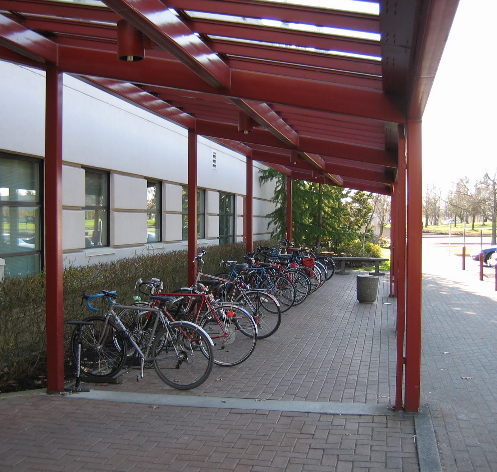 Bellingham Bike Blog Bike Racks WCC LDC Bike Shelter