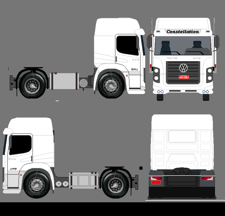 Como Desenhar Um Caminhão Scania Bau Frigorifico 