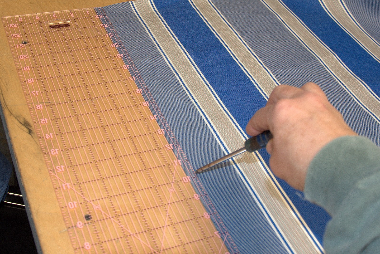 Tin Pickle Adventures New Awning sewing and metal repair