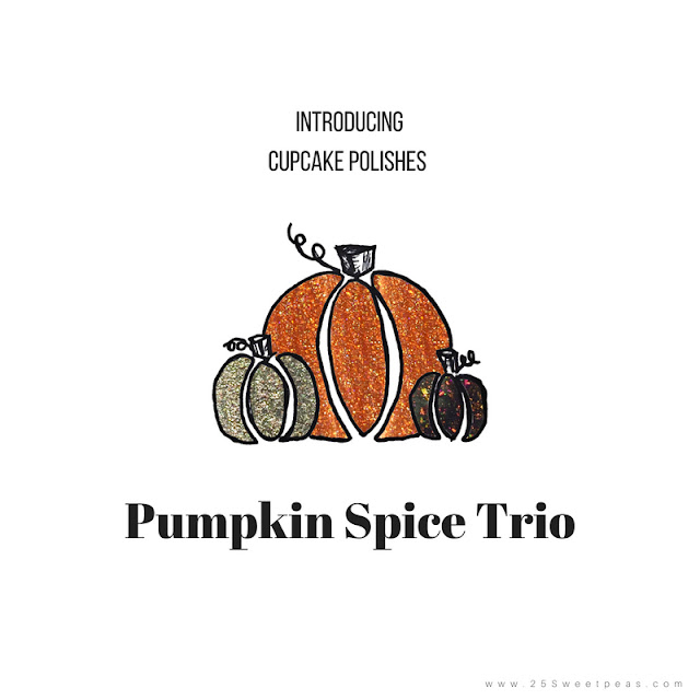 Cupcake Polish Pumpkin Spice Trio