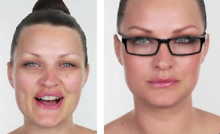 makeup style for wearing eyeglasses for girls