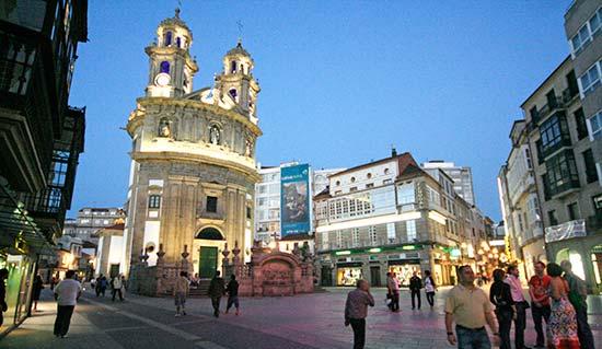 Pontevedra, Spain, new motorhome stopover in the city - free of charge