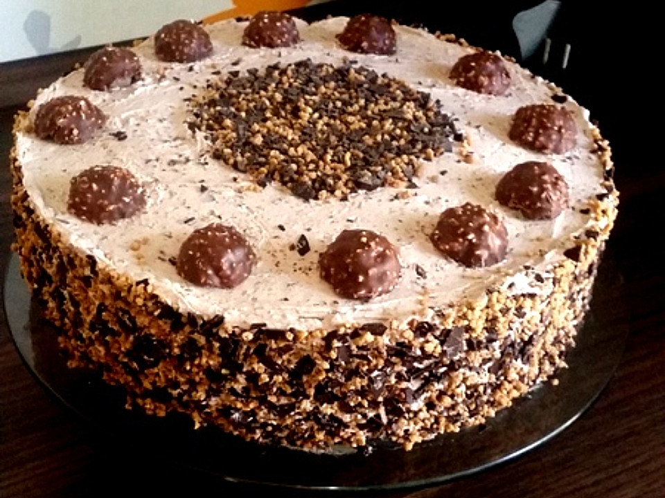Kuchen: Ferrero - Rocher - Torte