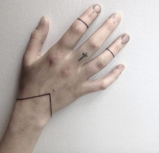 Este minimalista pulseira