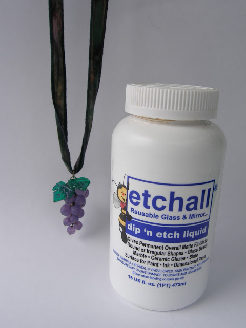 How to Color Glass Beads Using Etchall Dip 'n Etch