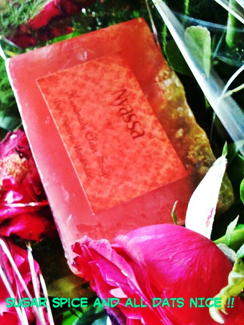 Fresh Raspberry handmade soap 