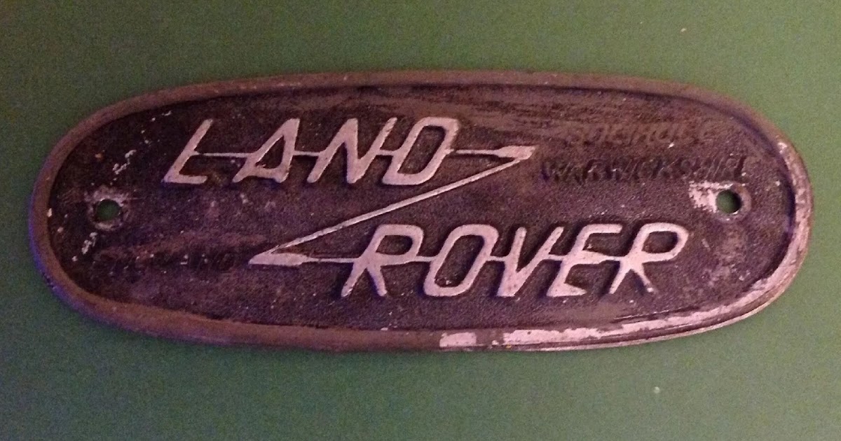 Rheinland-Cruiser: Land Rover Series Badge
