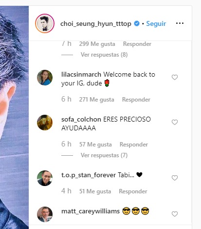 TOP de BIGBANG sube una nueva publicación en Instagram y los coreanos comienzan a atacarlo TOP de BIGBANG