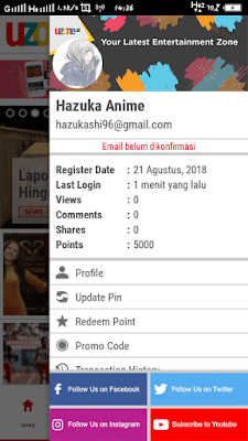 Cara Mendapatkan Pulsa Gratis All Operator dari Uzon, Langsung Cair.