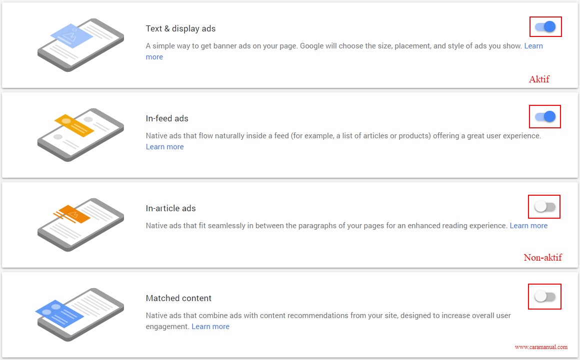 Cara Memasang Iklan Otomatis AdSense di Blogger 5 Cara Memasang Iklan Otomatis AdSense di Blogger 5