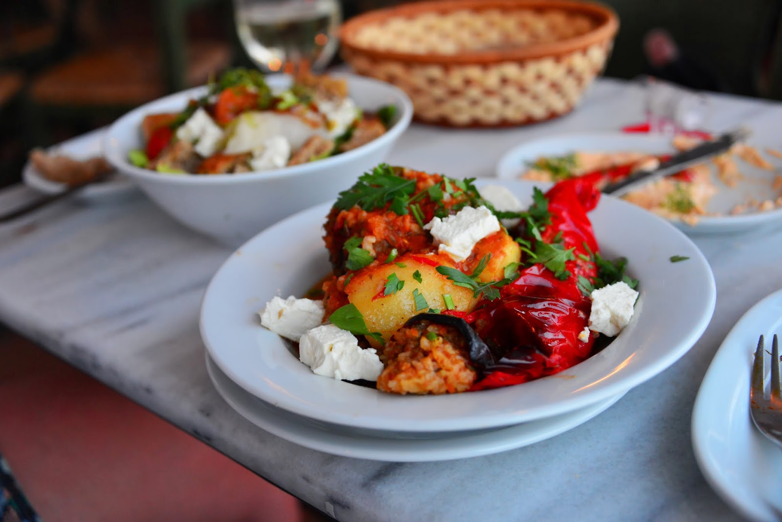 Goboogo : Some Santorini Greek food
