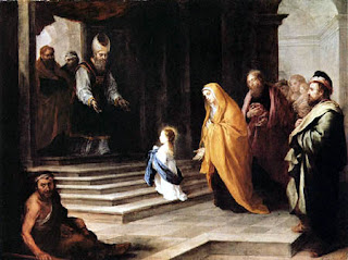Resultado de imagen para MarÃa en el Templo