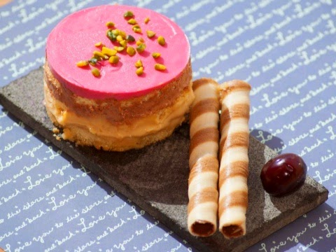 Tarta de Chocolate a la Cereza, Rellena de Nutella y Dulce de Leche