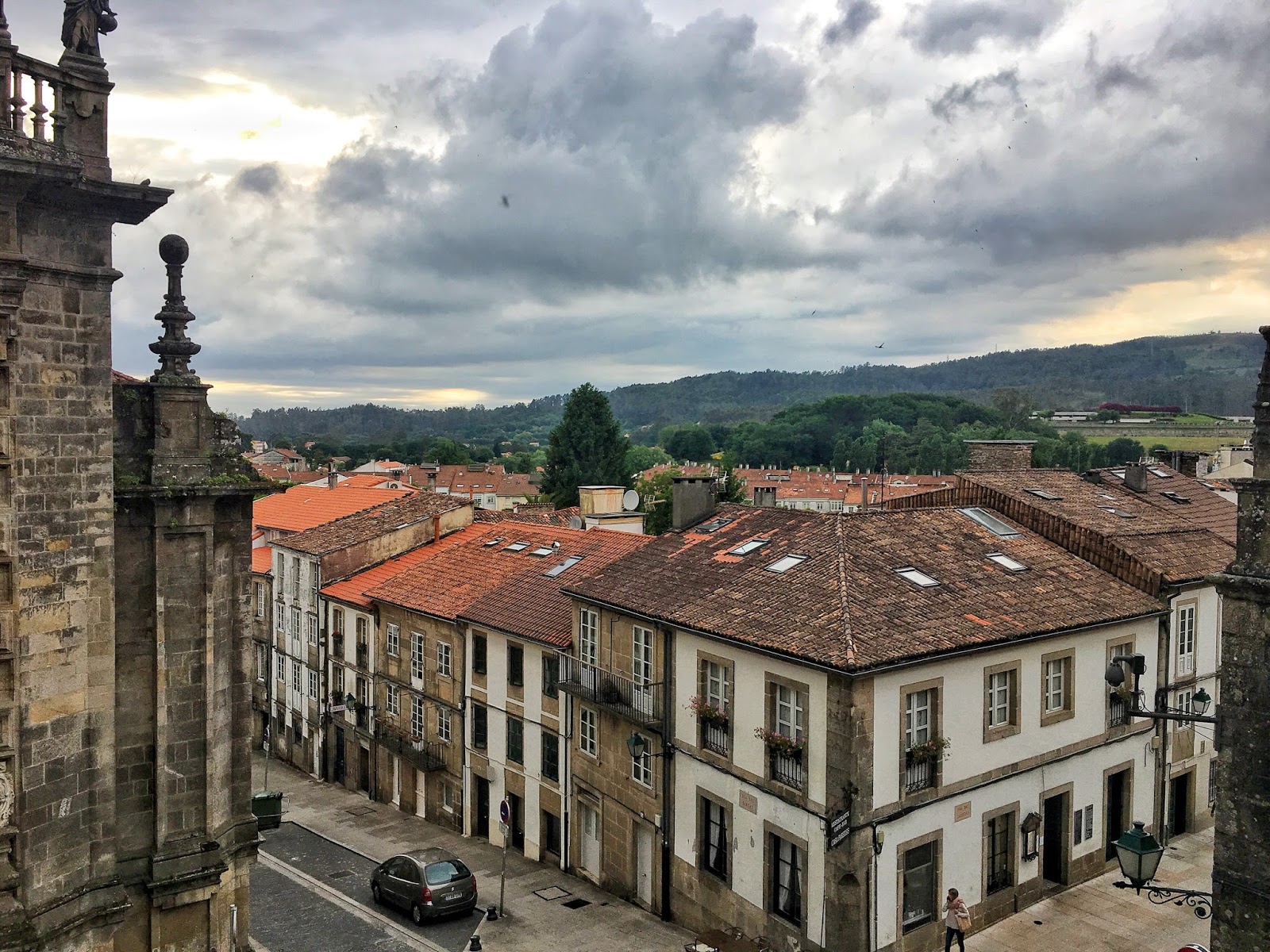 El Camino cesta, Santiago de Compostela, ejnets, travel blogger
